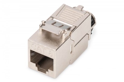 Moduł Keystone RJ45 (8P8C) kat. 8.1 STP, ekranowany, beznarzędziowy, stalowy