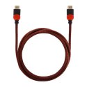 Kabel HDMI 2.0 czerwono-czarny 3 m, GCL-04