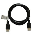 Kabel HDMI (M) 2m, czarny, złote końcówki, v1.4 high speed, ethernet/3D wielopak 10 szt., CL-05