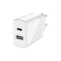 Ładowarka sieciowa USB Quick Charge, Power Delivery 3.0, 18W, LA-04