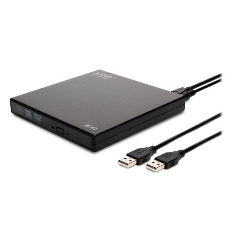 Zewnętrzny napęd - nagrywarka typu SLIM CD/DVD R/RW - USB SAVIO AK-43 Zewnętrzny napęd - nagrywarka typu SLIM CD/DVD R/RW - USB SAVIO AK-43