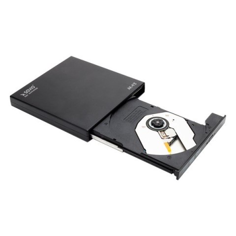 Zewnętrzny napęd - nagrywarka typu SLIM CD/DVD R/RW - USB SAVIO AK-43 Zewnętrzny napęd - nagrywarka typu SLIM CD/DVD R/RW - USB SAVIO AK-43