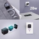 PA-Y20S White Mini ładowarka sieciowa 1xUSB-C 20W PD Power Delivery