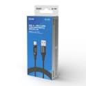 Kabel USB - USB C z wyświetlaczem, 60W, 1m, CL-172