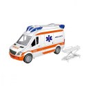 Auto ambulans z noszami