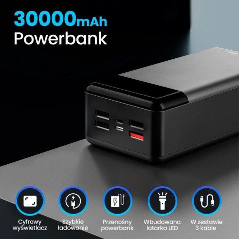 Powerbank EPB-124 EX.19522 czarny Powerbank EPB-124 EX.19522 czarny
