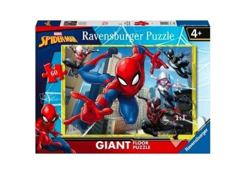 Puzzle 60 elementów Giant Spiderman