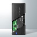 EEM2-SBC Obudowa zewnętrzna aluminiowa bezśrubowa USB-C 3.2 GEN 2 M.2 SATA SSD