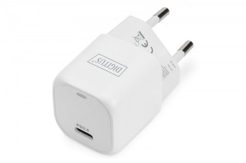 Ładowarka sieciowa mini zasilacz 1x USB-C PD 3.0 20W Biała