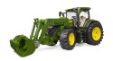 Traktor John Deere 7R 350 z ładowaczem