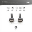 Kabel połączeniowy PREMIUM DisplayPort 8K60Hz UHD DP/DP M/M 1m Czarny