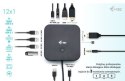 Stacja dokująca USB-C HDMI Dual DP Docking Station Power Delivery 100 W + i-tec Universal Charger 100 W