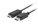 Kabel DisplayPort (M) V1.1 -> HDMI (M) 3m czarny