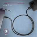 BUMM3-CM10AB Kabel Micro-B USB, USB-C 3.2 Gen 1, 1m, 3A, ALU, PVC Czarny