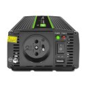 Przetwornica napięcia Monolith | 600W | 1200W | 12V na 230V | Czysty Sinus