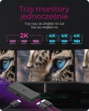 Stacja dokująca IB-DK4011-CPD 9in1,HDMI,DP,CR,TYPE-C