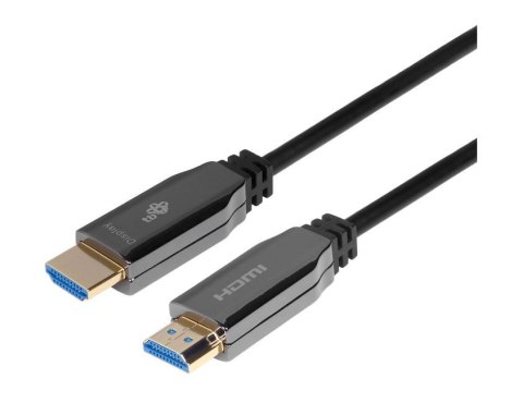 Kabel HDMI v2.0 hybrydowy optyczny światłowodowy 15m