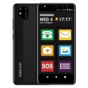 Smartfon MS 554 4G z aplikacją przyjazny ekran