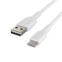 Kabel BoostCharge USB-A/USB-C 1m biały