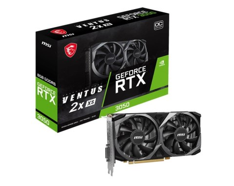 Karta graficzna GeForce RTX 3050 Ventus 2X XS 8G OC GDDR6 128bit HDMI