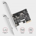 PCES-SJ2 Kontroler PCIe 2x wewnętrzny port SATA 6G, chipset JMB582 SP & LP