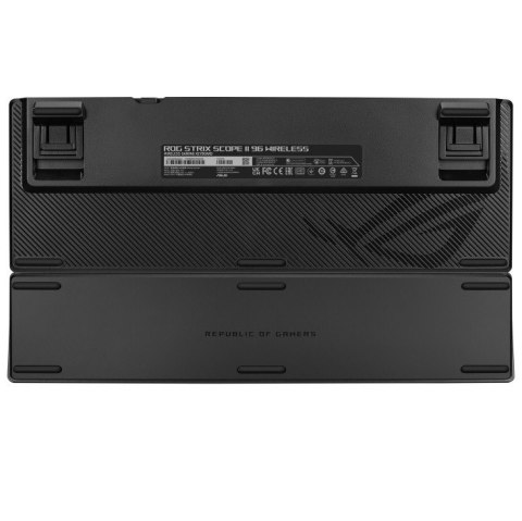Klawiatura gamingowa ROG Strix Scope II 96 Wireless USB/RF/BT Klawiatura gamingowa ROG Strix Scope II 96 Wireless USB/RF/BT