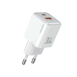 Ładowarka sieciowa USB-C+USB-A PD 3.0 30W Fast