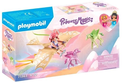 Zestaw z figurkami Princess Magic 71363 Niebiańska wycieczka z młodym pegazem