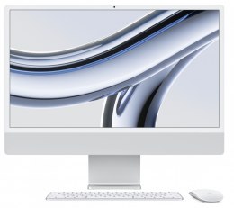 IMac 24 cale: M3 8/10, 8GB, 512GB SSD - Srebrny