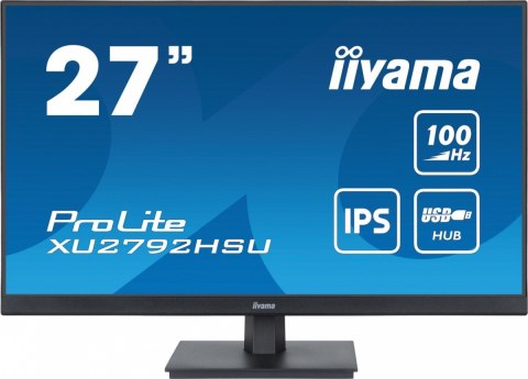 Monitor ProLite XU2792HSU-B6 27 cali IPS,FHD,HDMI,DP,100Hz,4xUSB3.2,SLIM,2x2W