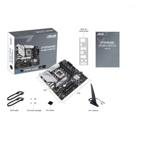 Płyta główna Prime B760M-A WIFI D4 s1700 4DDR4 HDMI mATX Płyta główna Prime B760M-A WIFI D4 s1700 4DDR4 HDMI mATX