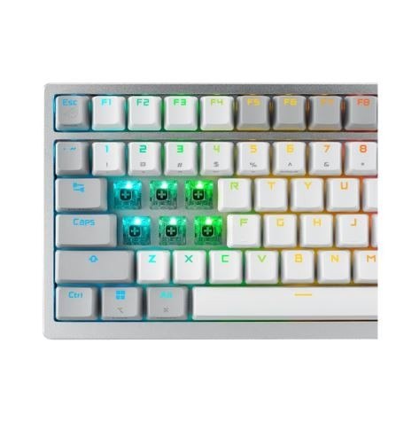Klawiatura ROG Azoth White NX OLED 8000Hz/0.125ms/NX/USB 2.0 Klawiatura ROG Azoth White NX OLED 8000Hz/0.125ms/NX/USB 2.0