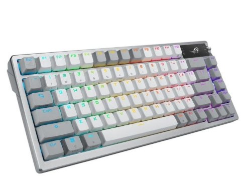 Klawiatura ROG Azoth White NX OLED 8000Hz/0.125ms/NX/USB 2.0 Klawiatura ROG Azoth White NX OLED 8000Hz/0.125ms/NX/USB 2.0