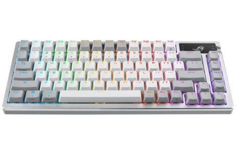 Klawiatura ROG Azoth White NX OLED 8000Hz/0.125ms/NX/USB 2.0 Klawiatura ROG Azoth White NX OLED 8000Hz/0.125ms/NX/USB 2.0