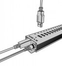 Hub IB-HUB1717 16+1 port USB HUB, 16x USB + 1x USB do ładowania, USB 3.2 Gen 1, 96 Watt zasilacz