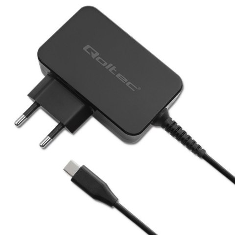 Ładowarka GaN Power Pro | 1xUSB-C | 45W | 5-20V | 2.25-3A | Czarna