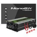 Przetwornica napięcia Monolith | 3000W | 6000W | 24V na 230V | Czysty Sinus | LCD