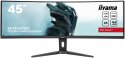 Monitor 45 cali G-Master GCB4580DQSN-B1, VA,DQHD,165HZ,USB-C-DOCK,RJ45,32:9, 1500R,450cd/m2,3000:1,0.8ms,3xUSB,2xHDMI,1xDP,2x3W