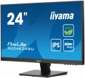 Monitor 24 cale XU2463HSU-B1 IPS,100HZ,ECO,3ms,SLIM,HDMI,DP,2x USB3.2 ,TCO,EPEAT