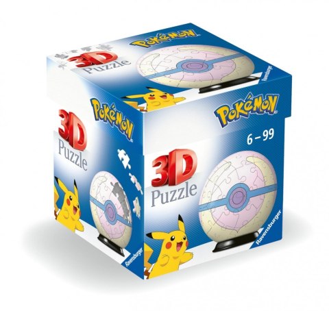 Puzzle 3D Kula Pokemon Heal Ball