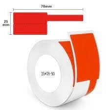 Etykiety termiczne Niimbot R25*78-90 Czerwone