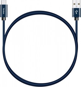 Kabel USB A 2.0 / USB C transfer danych 480Mb/s /3A