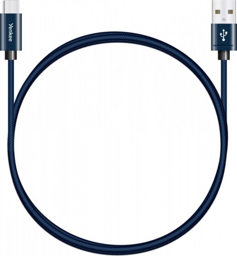 Kabel USB A 2.0 / USB C transfer danych 480Mb/s /3A