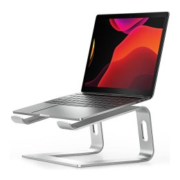 AluBench Aluminiowa podstawka do laptopa Srebrna