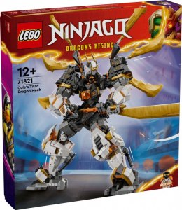 Klocki Ninjago 71821 Tytanowy smok-mech Cole'a