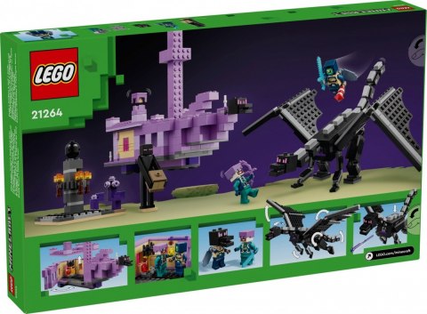 Klocki Minecraft 21264 Smok Kresu i statek Kresu Klocki Minecraft 21264 Smok Kresu i statek Kresu