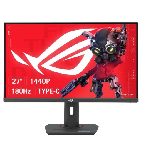 Monitor 27 cali XG27ACS ROG IPS-F 180Hz 1MS/350cd/m2/HDMI DP PIVOT USB-C H:0-120MM Monitor 27 cali XG27ACS ROG IPS-F 180Hz 1MS/350cd/m2/HDMI DP PIVOT USB-C H:0-120MM