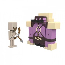 Zestaw figurek Minecraft Legends Pigmadillo vs Skeleton