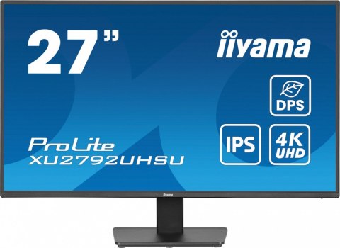 Monitor 27 cali XU2792UHSU-B6 4K,IPS,DP,HDMI,USB-C Power delivery, 350 cd, DPS