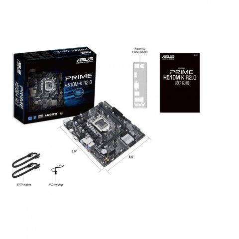 Płyta główna PRIME H510M-K s1200 R2.0 2DDR4 HDMI mATX Płyta główna PRIME H510M-K s1200 R2.0 2DDR4 HDMI mATX
